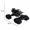 Samochód zdalnie sterowany na pilota RC Rock Crawler 4x4 LHC012 auto 2w1 czarny